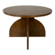 Modernist / Art Deco walnut occasional side table, circa 1930-50