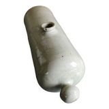 Grey glazed stoneware hot water bottle