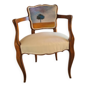 Chaise style  louisxv