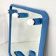 Blue Bathroom Set by Gedy, 1970