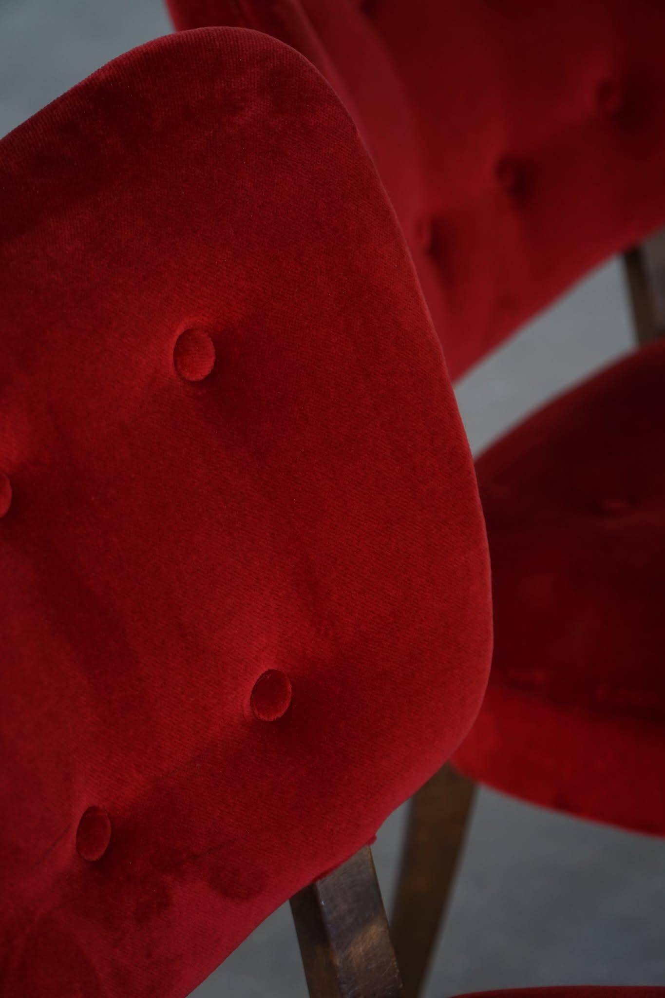 Pair of armchairs Gunnar Thalberg “Vilstol 205”, Modern Scandinavian from the 1950s.