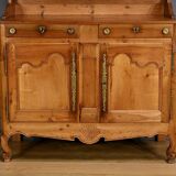 Louis XV style blond cherry wood sideboard – mid-19th century