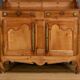 Louis XV style blond cherry wood sideboard – mid-19th century