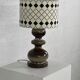 Lampe vintage en céramique