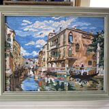 Painting seen from Venice