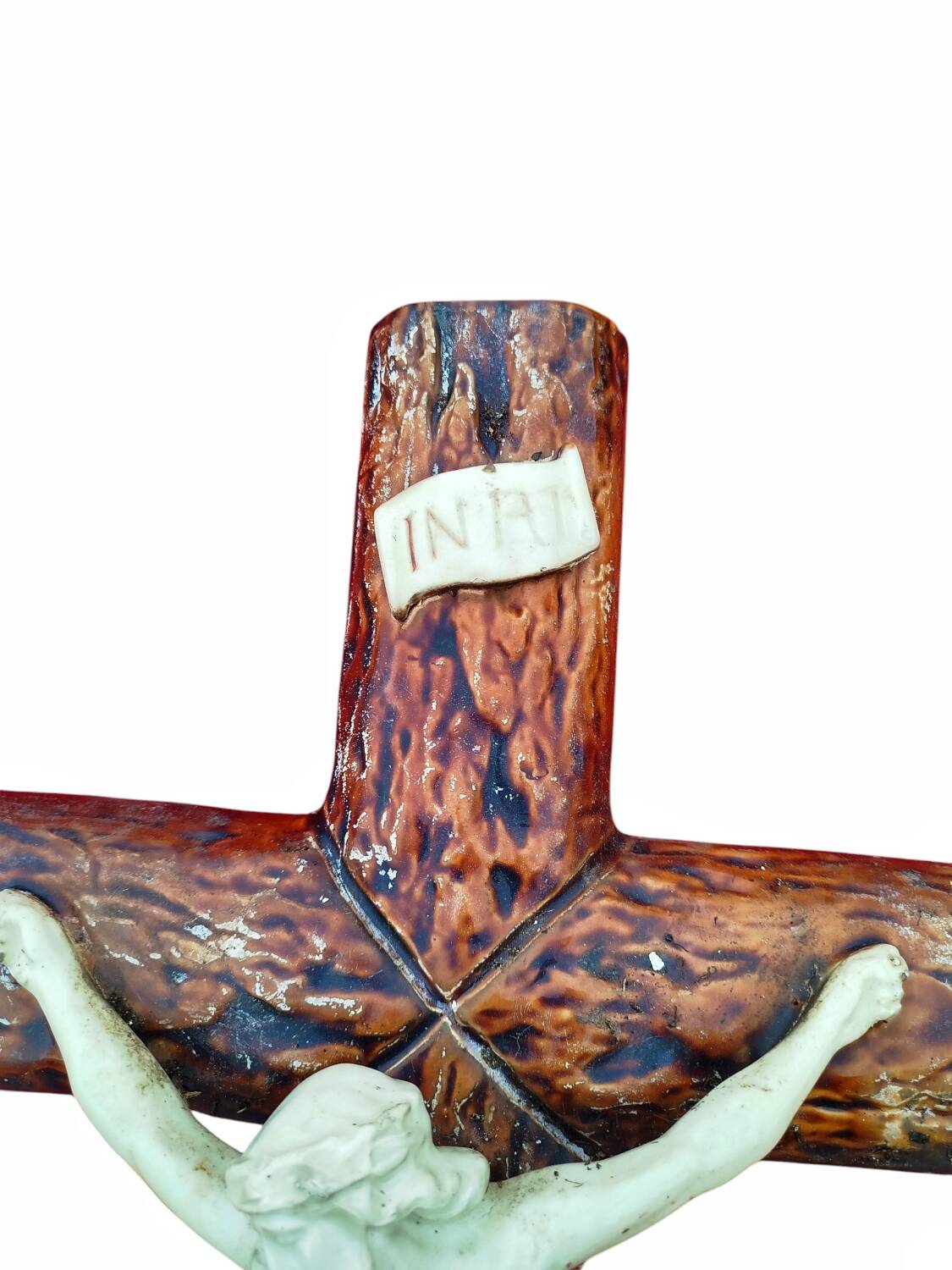 Ceramic crucifix