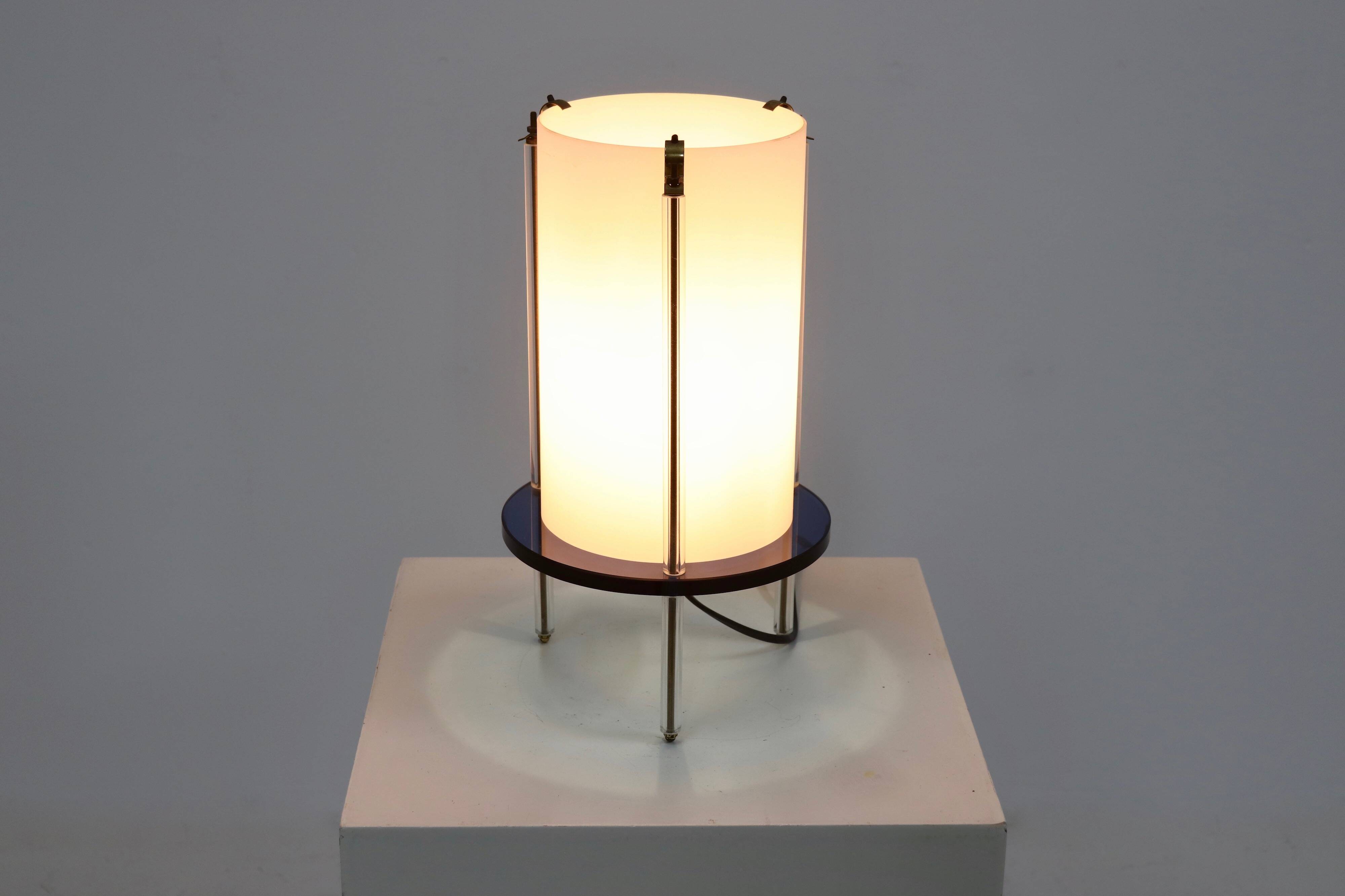 Umberto Riva Model 2656 Table Lamp for Fontana Arte 1980s