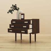 Danish oak veneer chest of drawers, 1980s