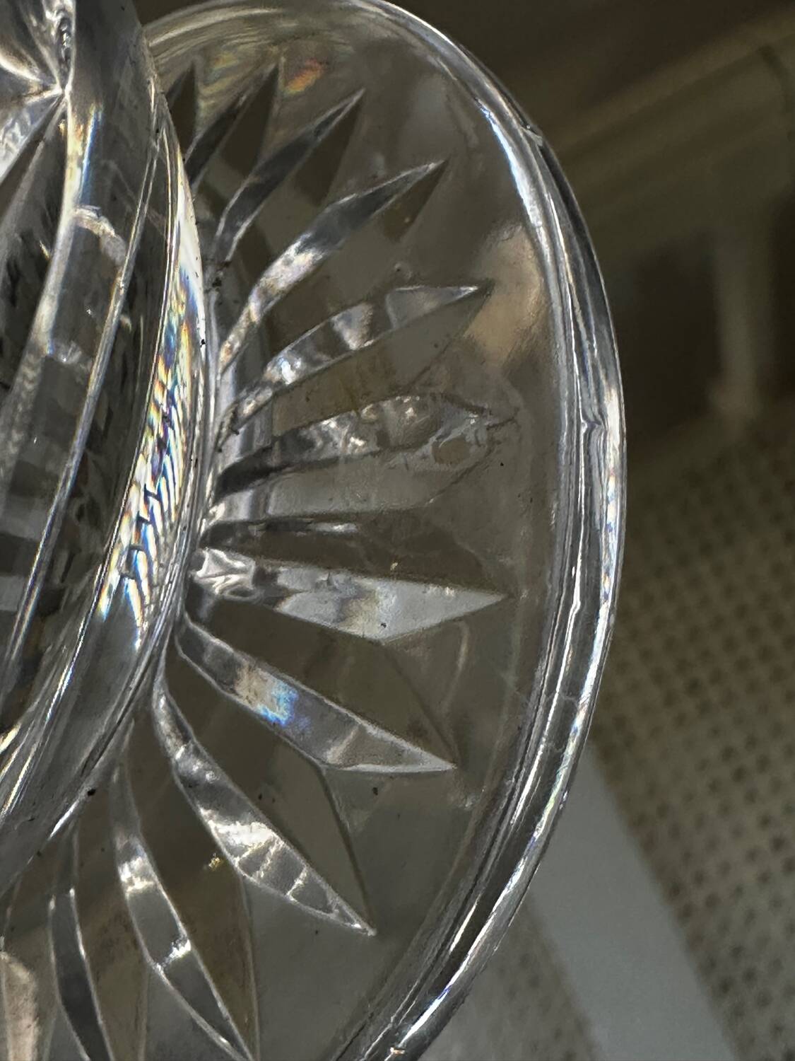 Baccarat Crystal Wine Carafe Model Epron stamped