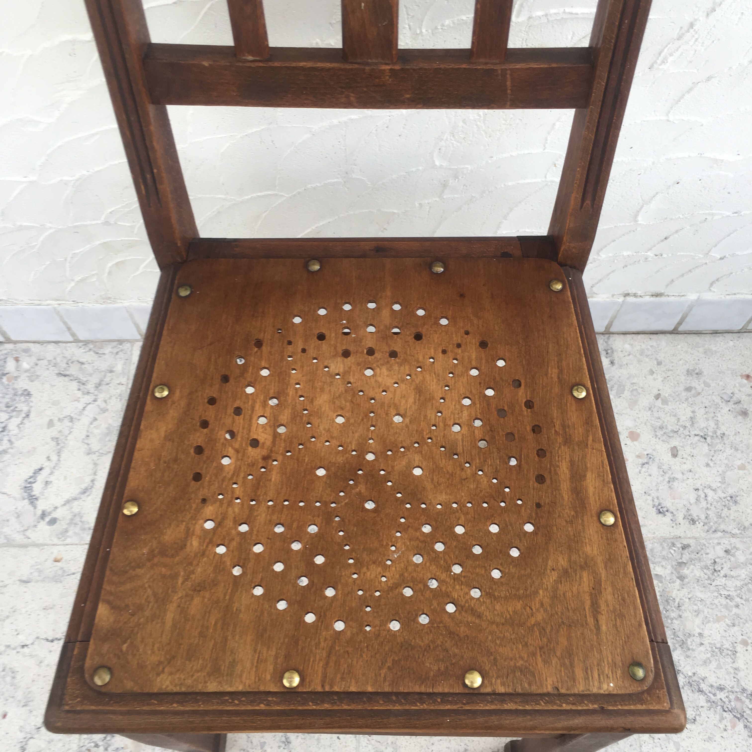 Lot of 6 Bistrot chairs Luterma