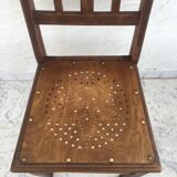 Lot of 6 Bistrot chairs Luterma