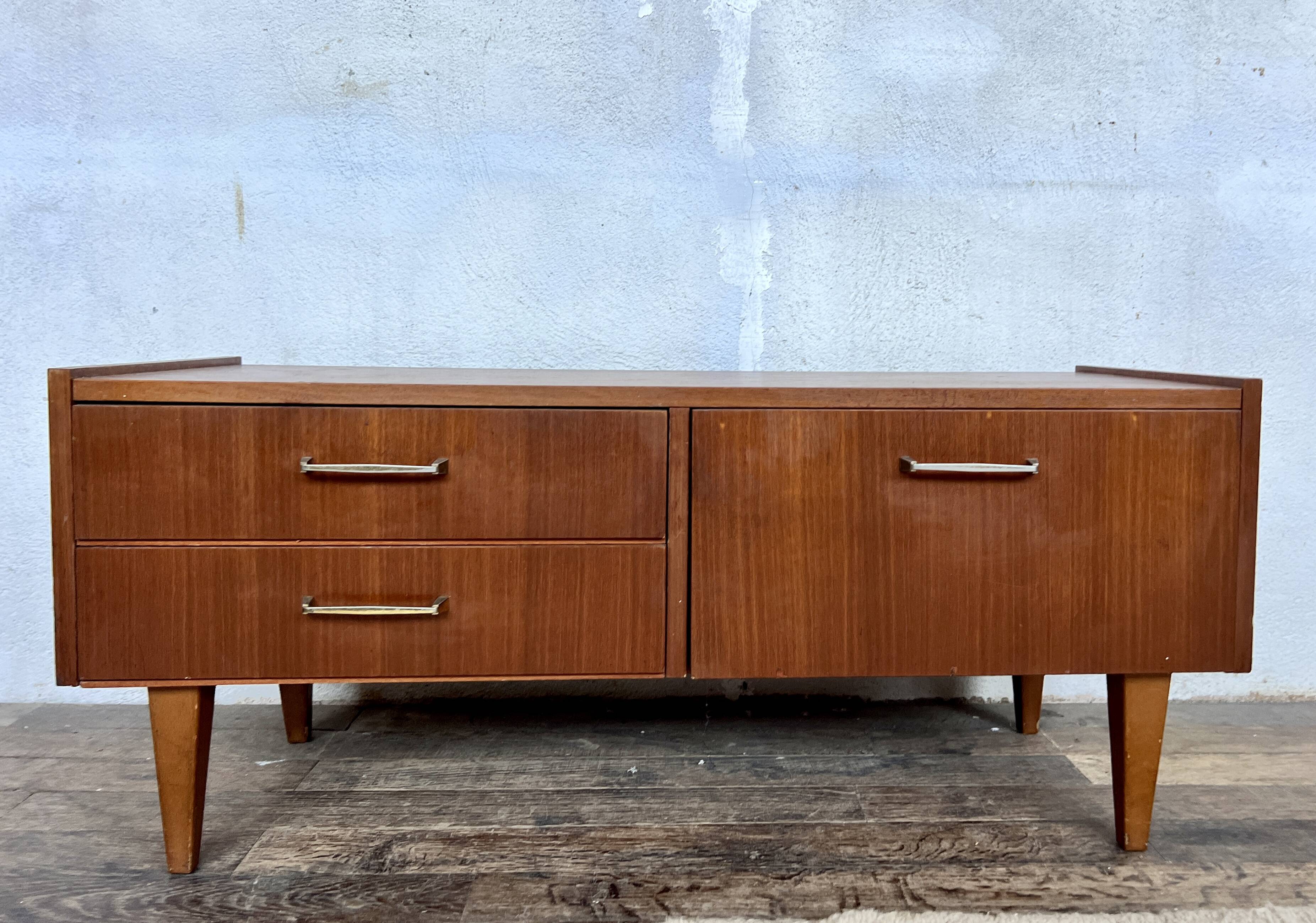 TV cabinet - hifi - vintage sideboard - 50/60