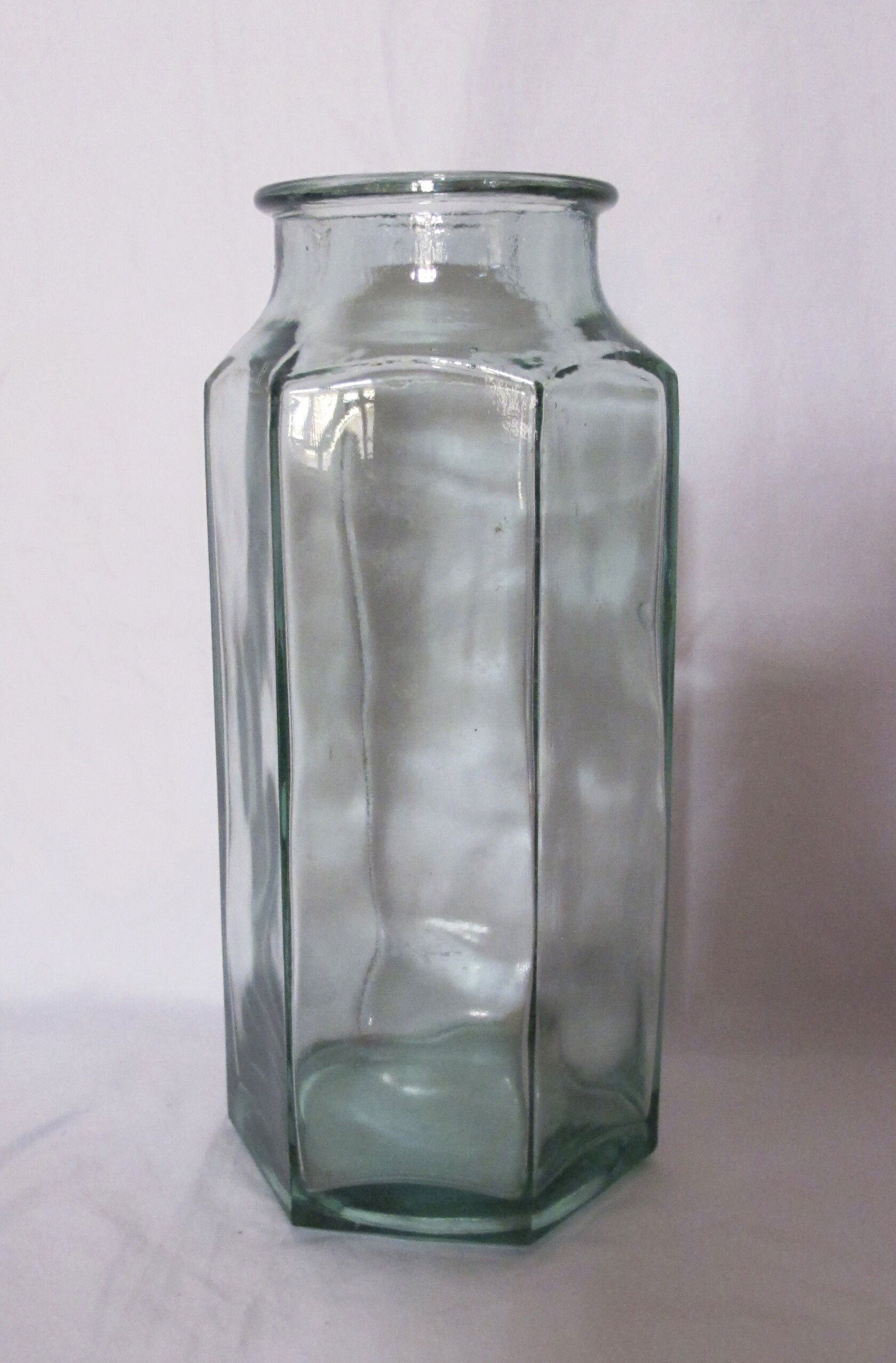 Large glass vase