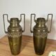Brass amphora vases