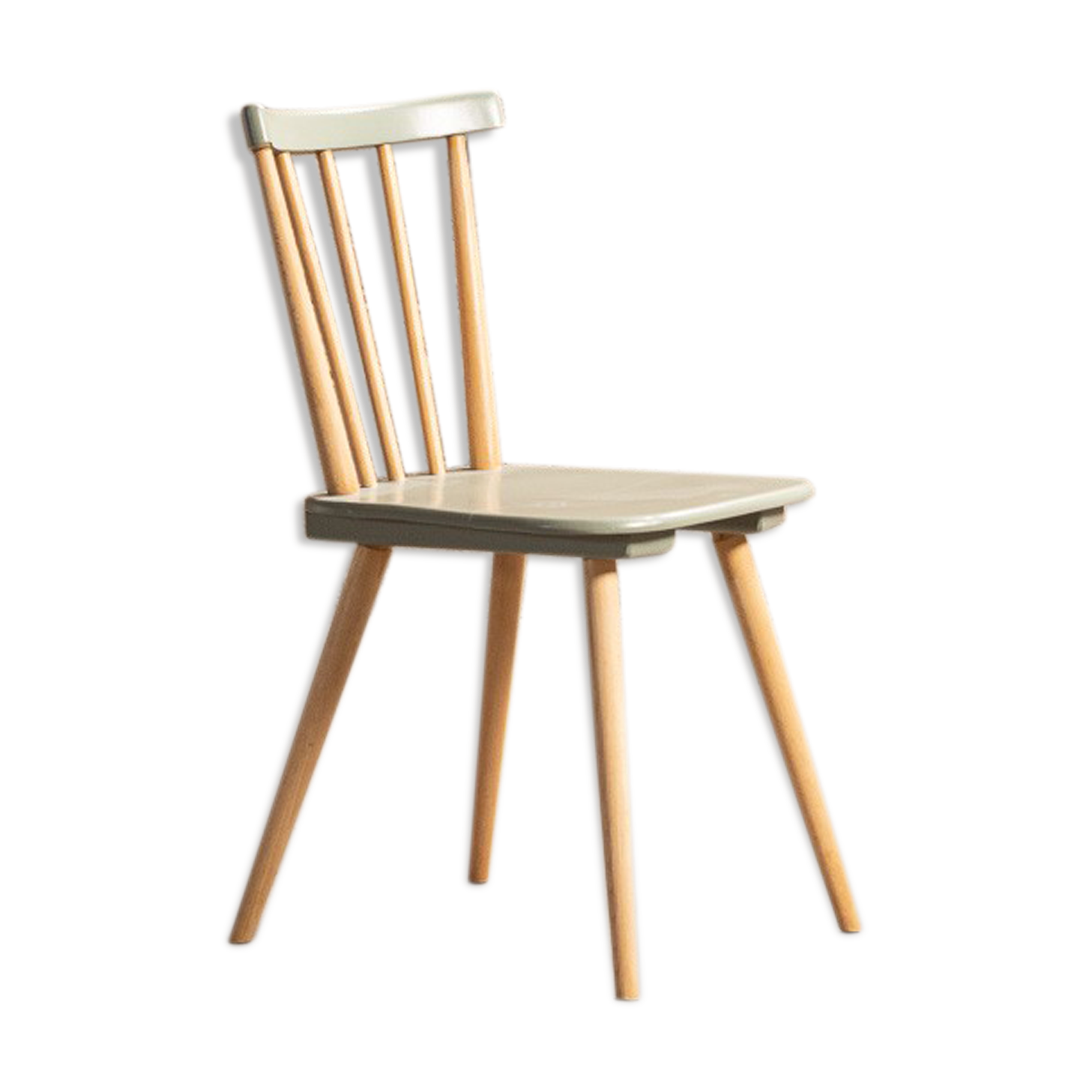Fully restored and revamped barred chair