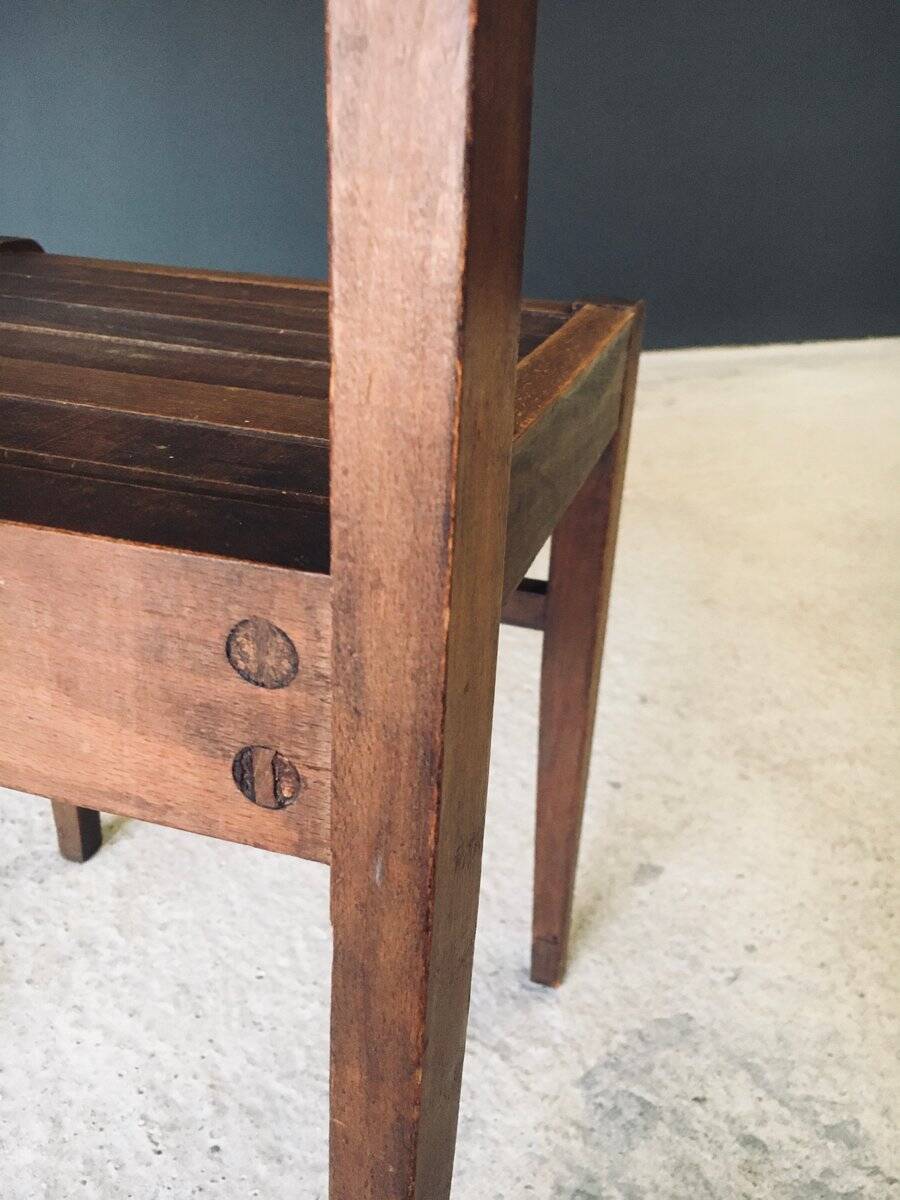 Reconstruction Dining Chair attributed to Rene Gabriel, France, 1940s