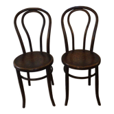 Pair of Fishel bistro chairs
