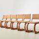 Bas van Pelt Rare Set of 6 Dining Chairs for My Home 1936