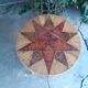 Rattan coffee table