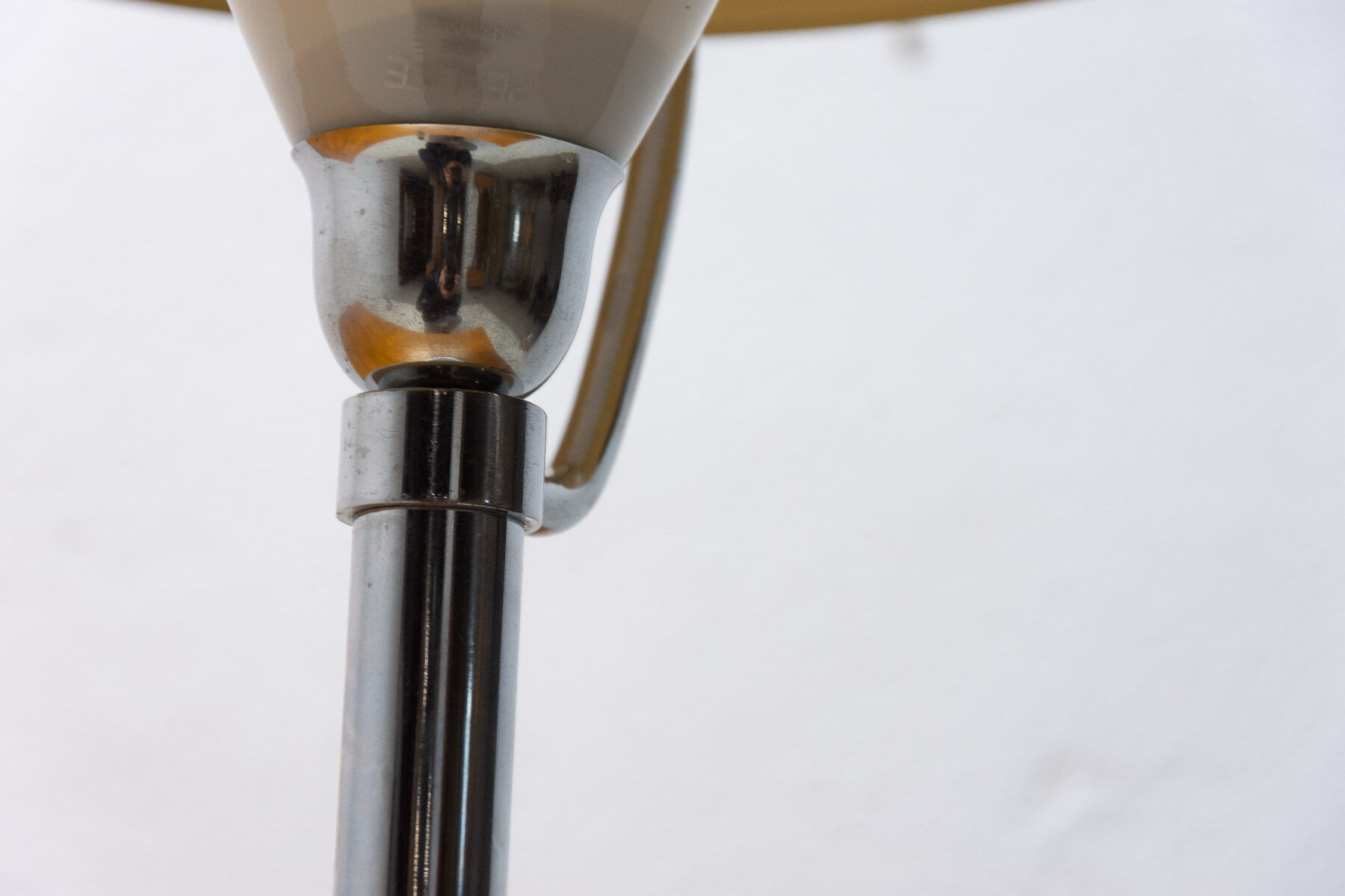 Bauhaus chrome desk lamp, 1940´s, Bohemia