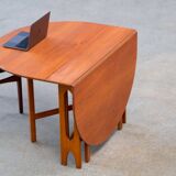 Scandinavian folding table
