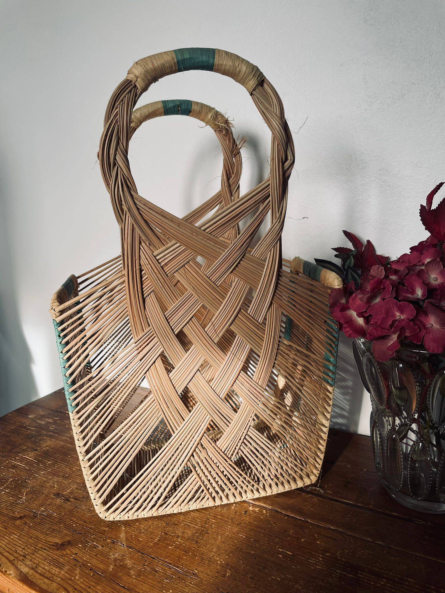 Large woven basket