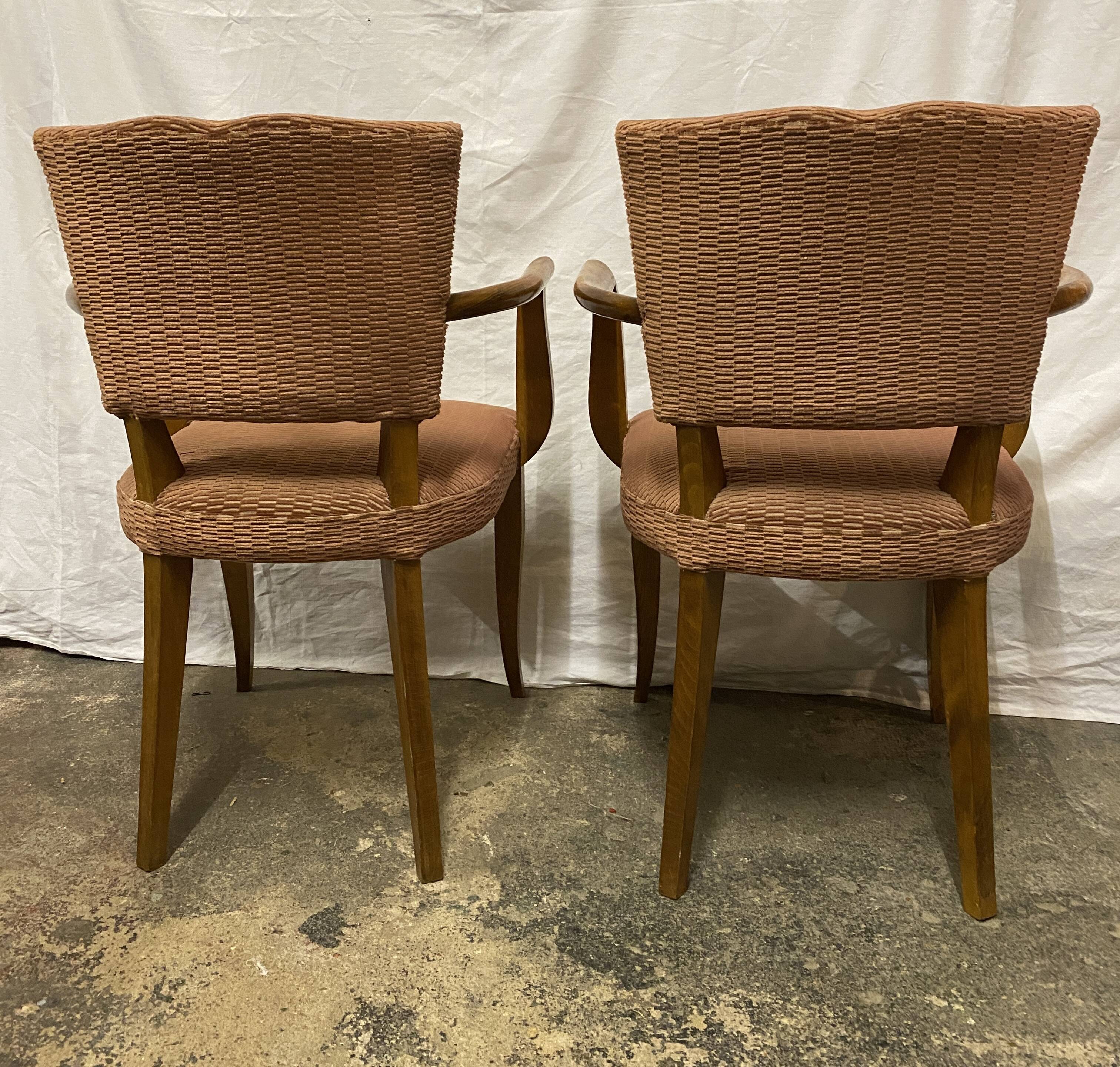 Fauteuil Bridge velours beige rosé