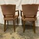 Fauteuil Bridge velours beige rosé