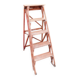 Painter's stepladder varnished