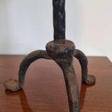 Pair of brutalist candlesticks