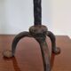 Pair of brutalist candlesticks