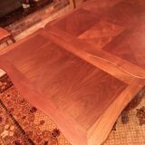 Solid walnut dining table