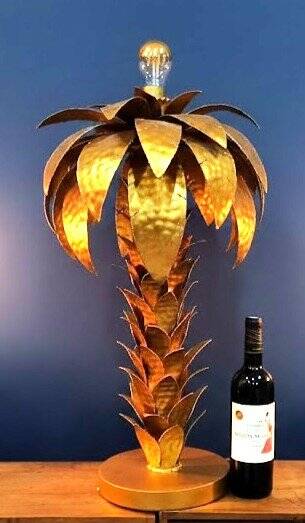 Palm tree lamp in Jansen style