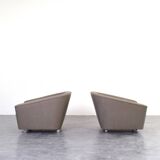 Space-Age German Lounge Chairs, 1960s, Set of 2