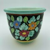 Cerart monaco cerart 3,811 polychrome decor floral 1950