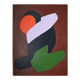 Lovers minimalist couple painting