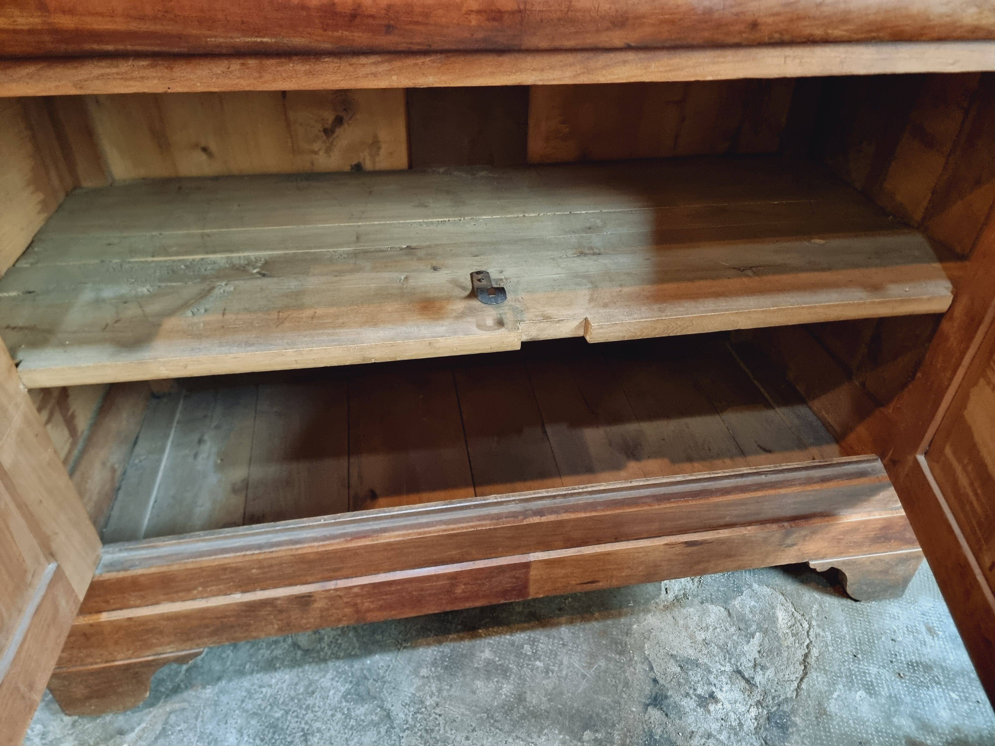 Antique French cherrywood sideboard – Early 19th century