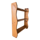 Shelf to stand or hang with 3 vintage wood trays
