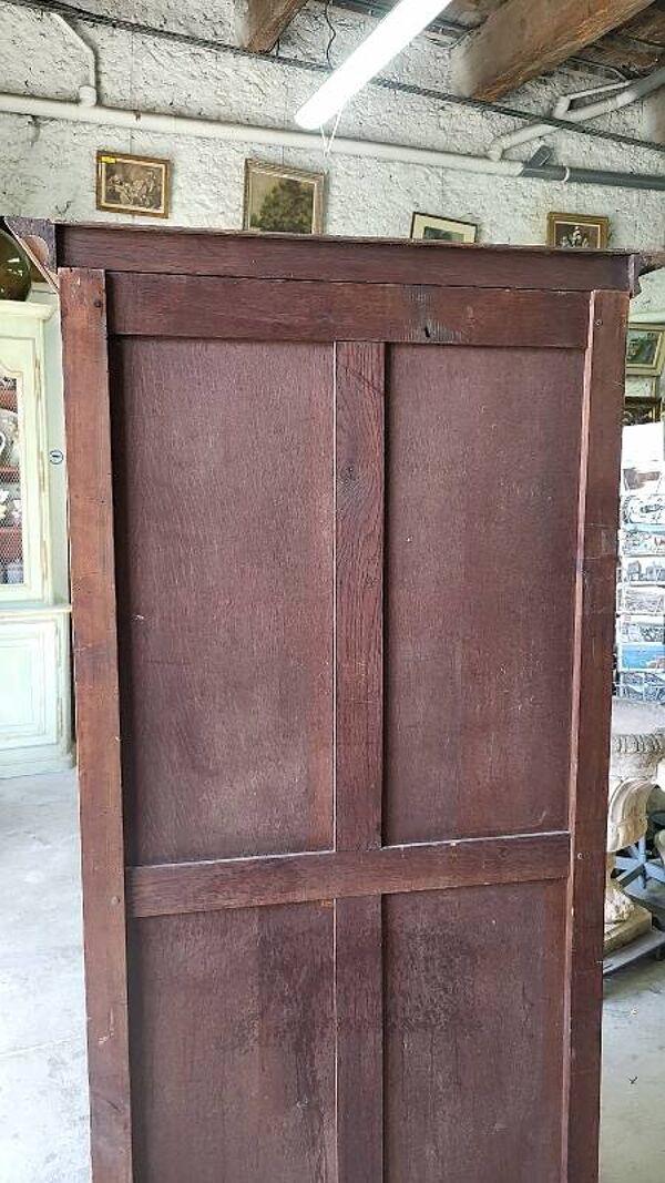 Vitrine style louis xv 1 porte en merisier