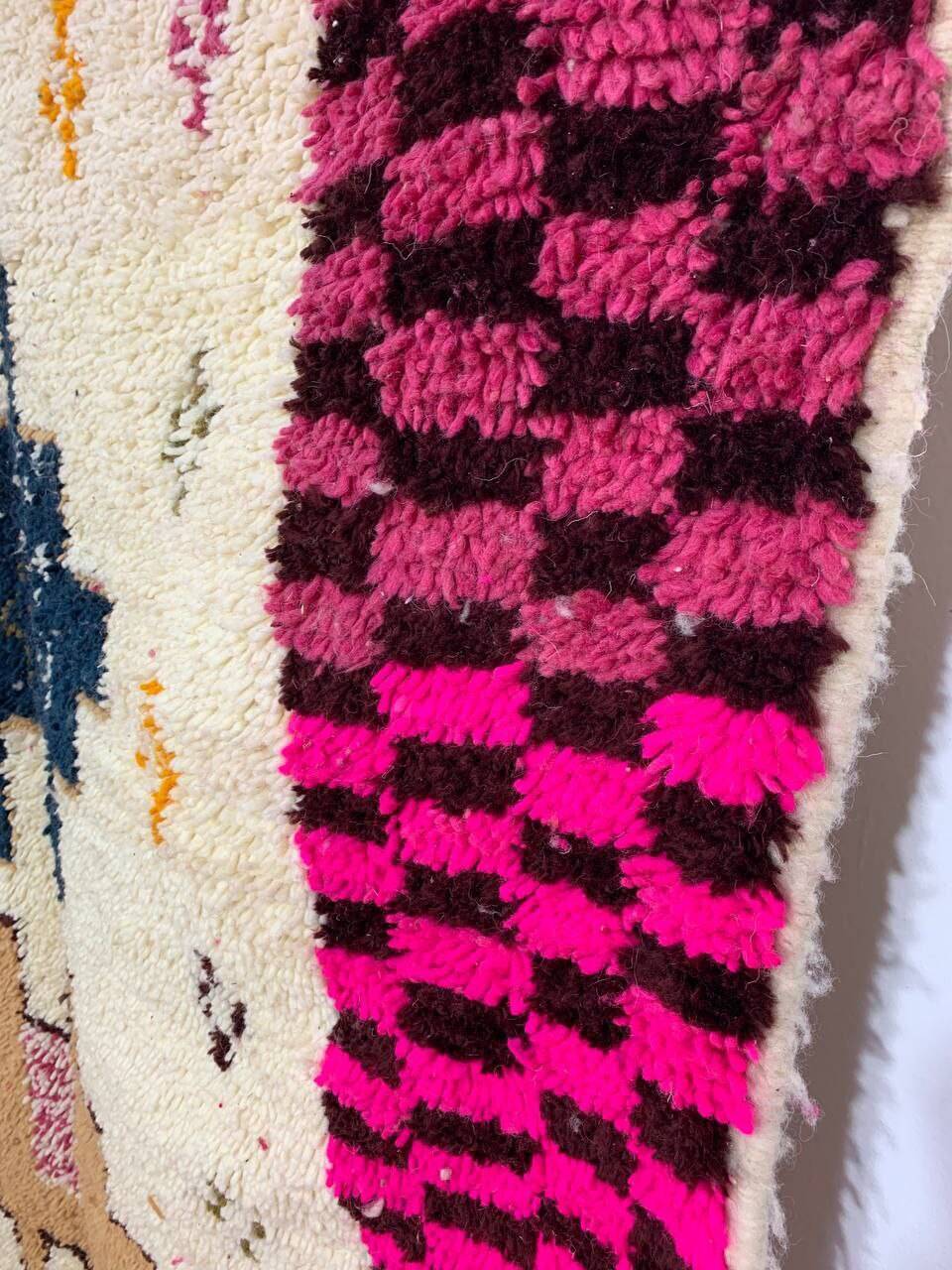 Handmade Moroccan Berber rug 257 X 150 CM