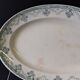 Old ironstone plate from St Amand, model "Cahors", in good condition.