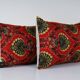 Set of 2 vintage Turkish cushion covers 36x56 cm