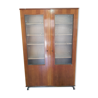 Armoire d'école vintage