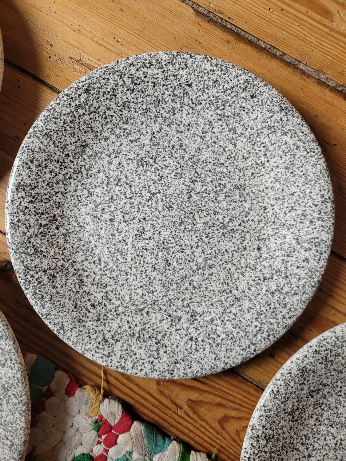 Set of 6 Ceramica Dalia Italy dessert plates