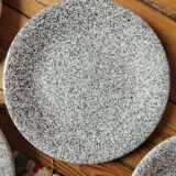 Lot de 6 assiettes à dessert Ceramica Dalia Italy