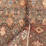 Bohemian Chic Moroccan Handcrafted Wool Rug