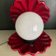 Lampe veilleuse coquillage perle vintage