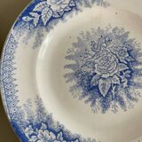 Set of 2 St Amand ironstone plates, Jardinière model