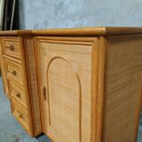 Rattan buffet