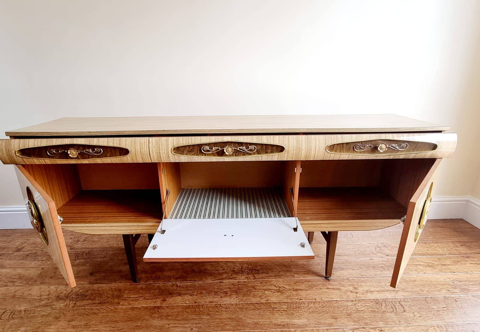 Formica veneered sideboard